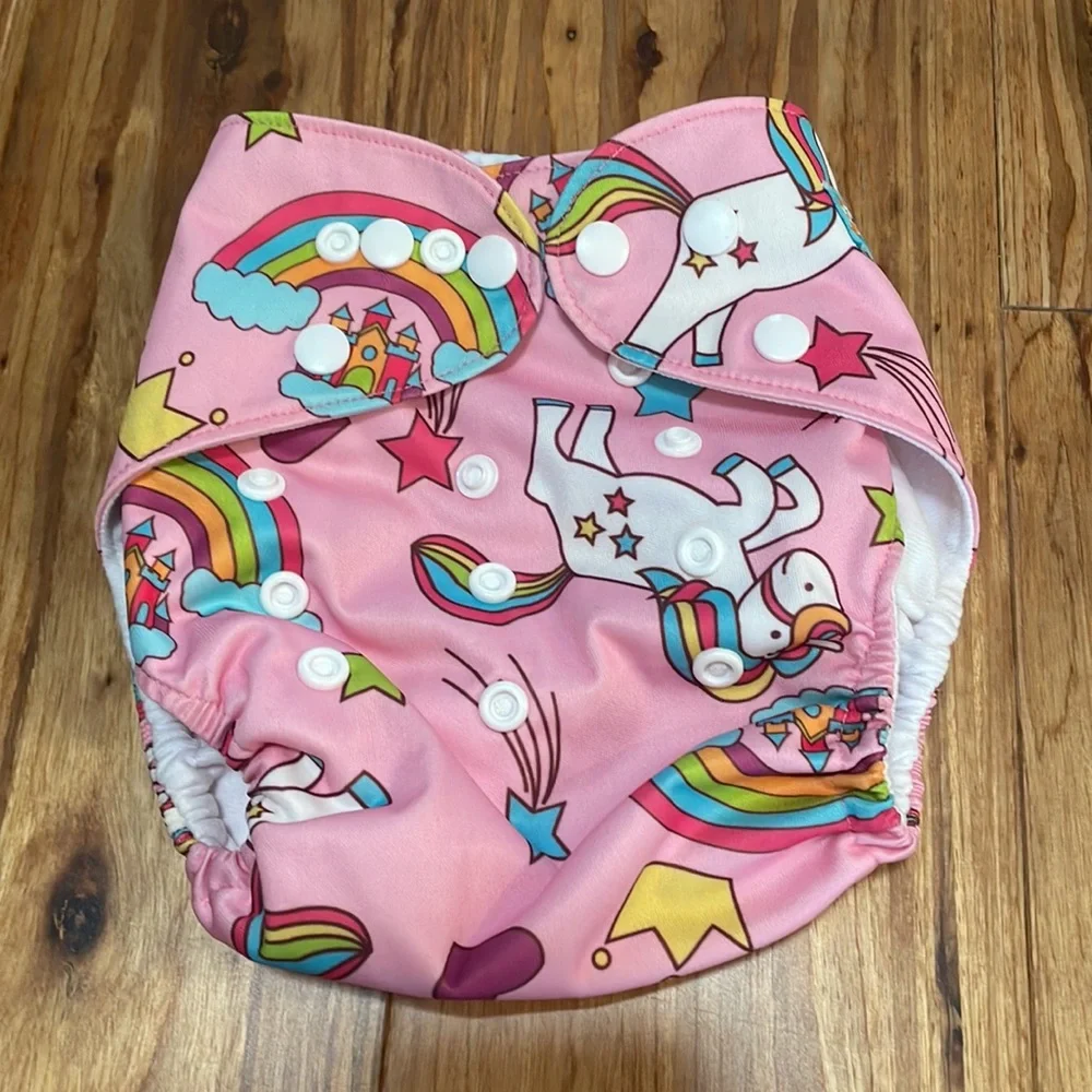 Colorful Kids Cloth Diaper Set